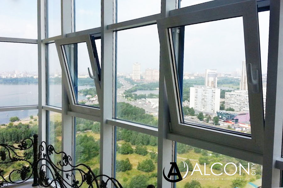 Холодные алюминиевые окна в Казани